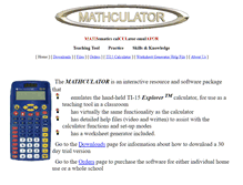 Tablet Screenshot of mathculator.com